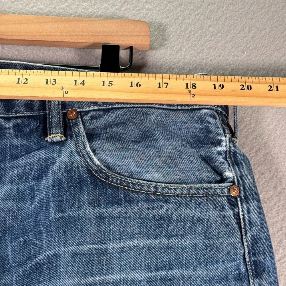 Vintage Polo Ralph Lauren Classic‎ Jeans Mens 38x34 Blue Lightwash Denim Stretch